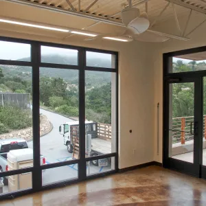 Pritzlaff Conservation Center construction, administrative office area, northeast corner