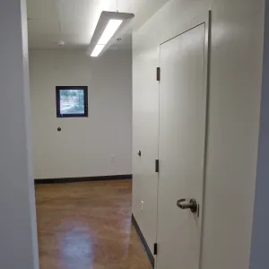 Pritzlaff Conservation Center construction, upstairs common area