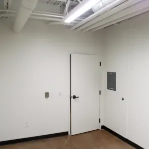 Pritzlaff Conservation Center construction, seed bank room