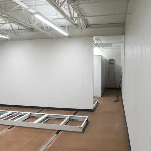 Pritzlaff Conservation Center construction, herbarium from northeast corner