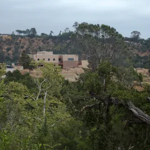 Pritzlaff Conservation Center construction, west face from Tunnel Road