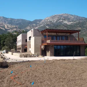 Pritzlaff Conservation Center Construction, Exterior looking northeast