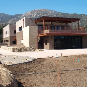 Pritzlaff Conservation Center Construction, Exterior looking northeast