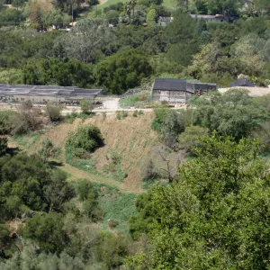 Canyard, Horticulture Unit, and East Slope from Cavalli Ridge