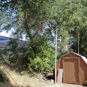 Story Poles, below Garden Grwers Canyard, Vital Mission Plan