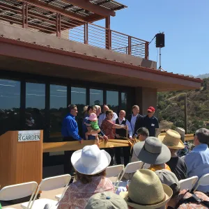 Pritzlaff Conservation Center ribbon cutting