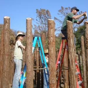 Herb Parker's â€˜Haven' labyrinth installation