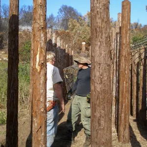 Herb Parker's â€˜Haven' labyrinth installation