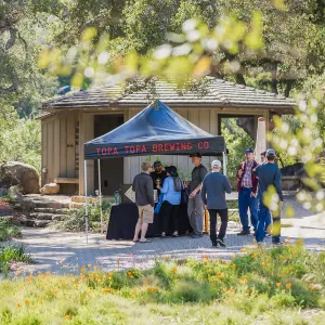 2018 Santa Barbara Beer Garden Event, Topa Topa Brewing Co., Information Kiosk
