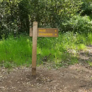 Wayfinding sign 10da