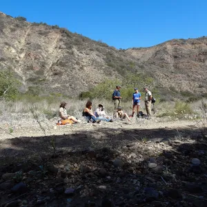 SBBG Staff field trip to Santa Cruz Island, 