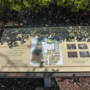 Home Demonstration Garden interpretation panel