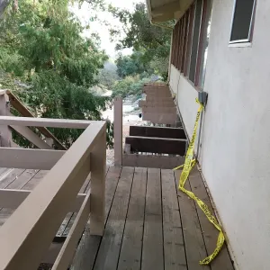 Replacing stairs to the Arroyo room
