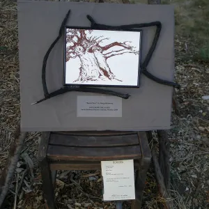 'Burnt Tree' by Diaga Helmest, Art from the Ashes