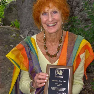 Volunteer of the Year Julie Campbell