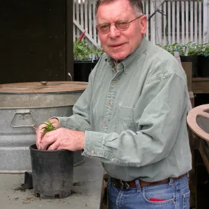 Brother William Brown at work