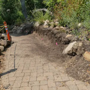 Campbell Trail widening at Campbell Bridge