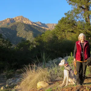 Patti Jacquemain on the Porter Trail