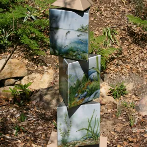 Interpretive display, Discovery Garden