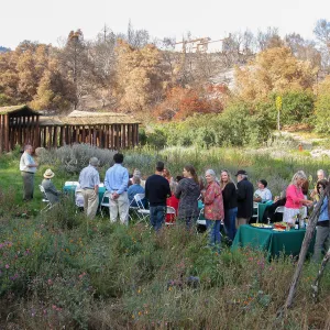 Herb Parker event in the Meadow