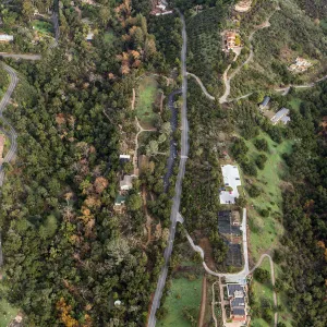 Aerial view of the Garden