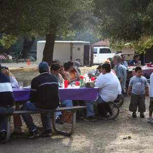 FamCamp 2007, dinner