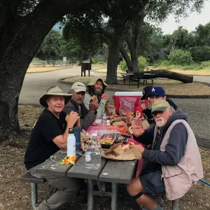 Horticulture staff field trip to Aliso Loop Trail