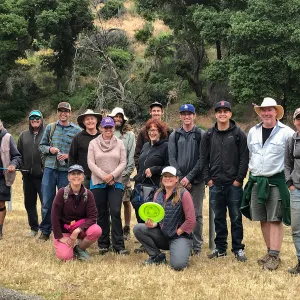 Horticulture staff field trip to Aliso Loop Trail