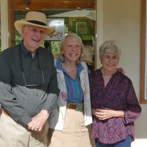 Dedication ceremony for â€œAfter the Rainsâ€ mosaic by Patti Jacquemain
