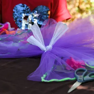 Fairy Homes & Nature Crafts Workshop, making fairy wings
