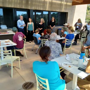 Paula Schaefer going away party