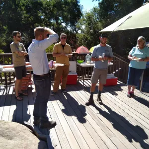 Patrick Wiley going away party