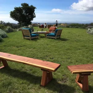 Beer Garden brunch at Island View Garden
