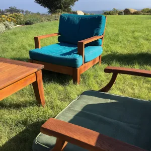 Outdoor furniture; Island View Garden