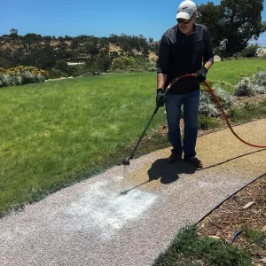 Applying EcoPave at PCC