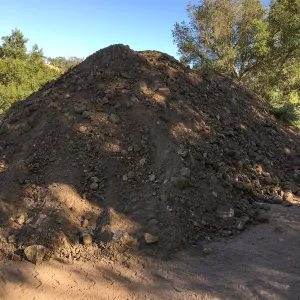 Hansen site, digging Hort Barn foundation
