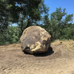 Hansen site, digging Hort Barn foundation