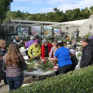 Free Senior Day, Wreathmaking Class