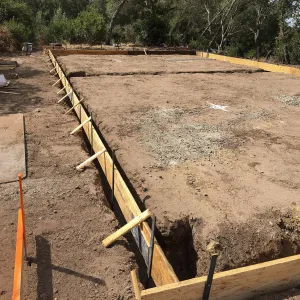 Hansen Site, Hort Barn construction