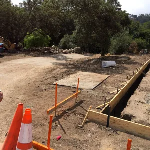 Hansen Site, Hort Barn construction