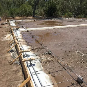 Hansen Site, Hort Barn construction