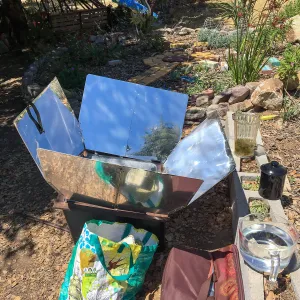 San Luis Obispo Botanic Garden, Childrens Garden, Solar Oven