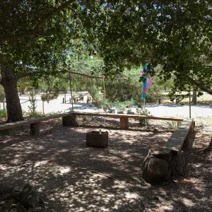 San Luis Obispo Botanic Garden, Childrens Garden, Group Seating Area
