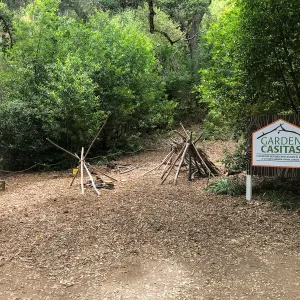 Garden Casitas Loose Parts Play Area