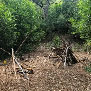 Garden Casitas Loose Parts Play Area