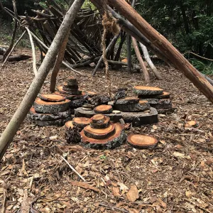 Garden Casitas Loose Parts Play Area