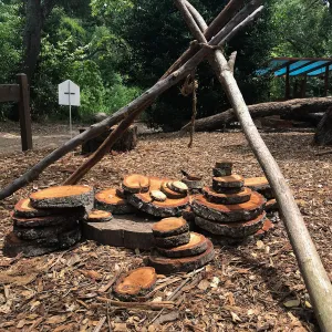 Garden Casitas Loose Parts Play Area