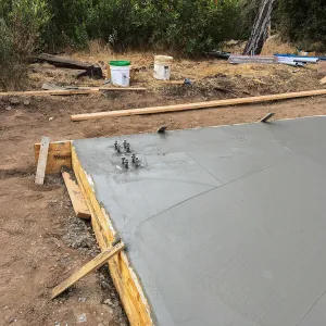 Hort Barn construction