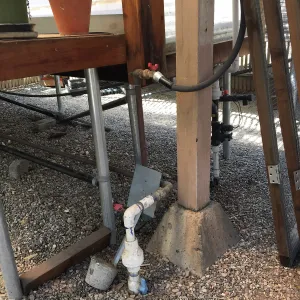 Repair of Garden Growers Lath House