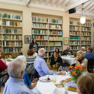 Rita Boss addressing the 2020 Blaksley Bliss Brunch